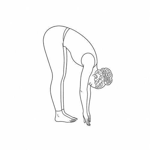 Standing Forward Fold stretch