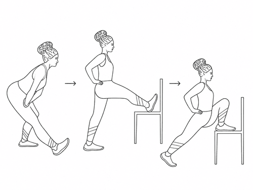 Pelvic Tilt into Stretch